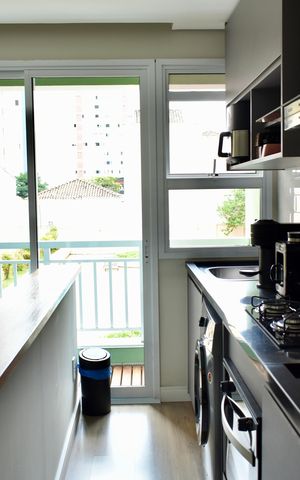 Apartamento à venda com 37m², 1 quarto e 1 vagaCozinha