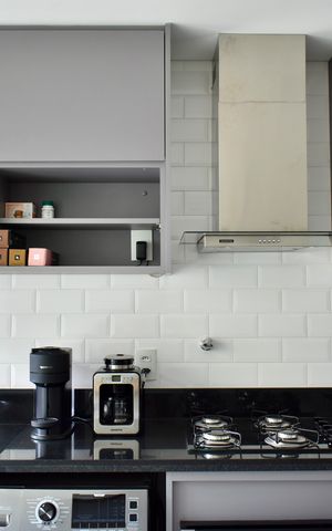 Apartamento à venda com 37m², 1 quarto e 1 vagaCozinha