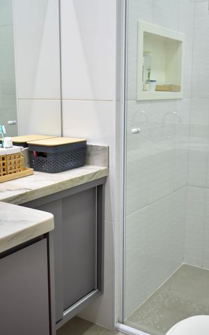 Apartamento à venda com 37m², 1 quarto e 1 vagaBanheiro