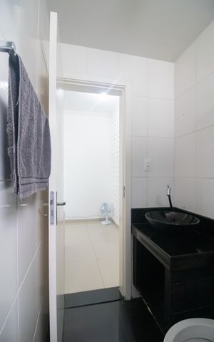 Apartamento à venda com 104m², 2 quartos e 1 vaga Apartamento à venda com 104m², 2 quartos e 1 vagaBanheiro
