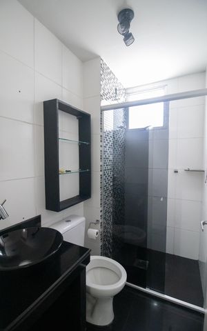 Apartamento à venda com 104m², 2 quartos e 1 vaga Apartamento à venda com 104m², 2 quartos e 1 vagaBanheiro