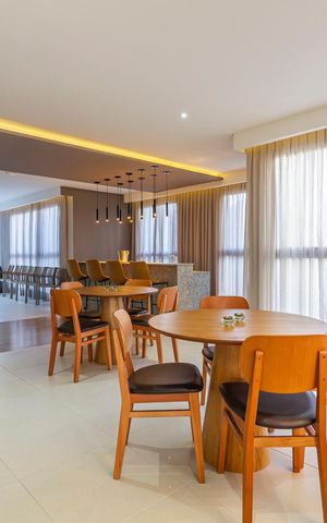 Apartamento à venda com 24m², 1 quarto e sem vagaÁrea comum - Salão de festas