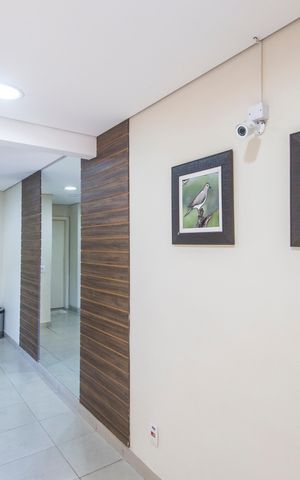 Apartamento à venda com 83m², 2 quartos e 2 vagasHall social