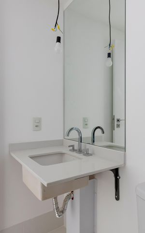 Studio à venda com 26m², 1 quarto e sem vaga Studio à venda com 26m², 1 quarto e sem vagaBanheiro