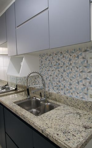 Apartamento à venda com 62m², 2 quartos e 1 vagaCozinha