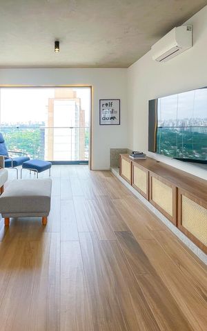 Apartamento para alugar com 100m², 2 quartos e 2 vagas Apartamento para alugar com 100m², 2 quartos e 2 vagasSala