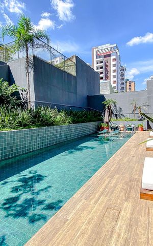 Studio à venda com 139m², 1 quarto e 2 vagasÁrea comum - Piscina