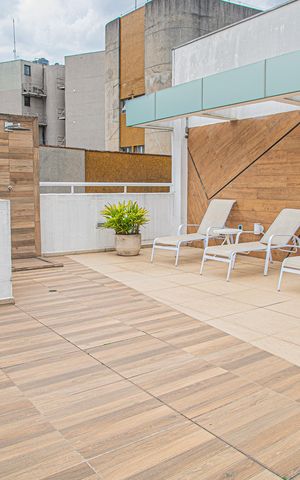 Studio para alugar com 23m², 1 quarto e sem vaga Studio para alugar com 23m², 1 quarto e sem vagaÁrea comum - Solário