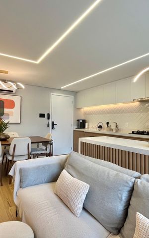 Apartamento à venda com 57m², 2 quartos e 1 vaga Apartamento à venda com 57m², 2 quartos e 1 vagaSala