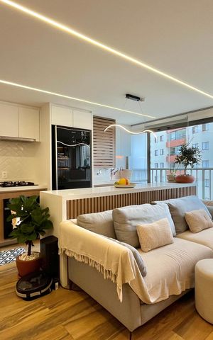 Apartamento à venda com 57m², 2 quartos e 1 vaga Apartamento à venda com 57m², 2 quartos e 1 vagaSala