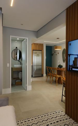 Apartamento à venda com 57m², 2 quartos e 1 vagaSala de TV