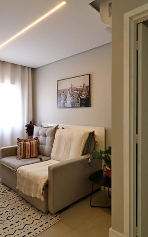 Apartamento à venda com 57m², 2 quartos e 1 vagaSala de TV