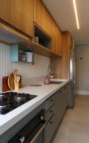 Apartamento à venda com 57m², 2 quartos e 1 vagaCozinha