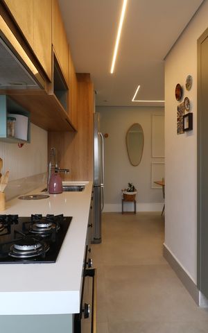 Apartamento à venda com 57m², 2 quartos e 1 vagaCozinha