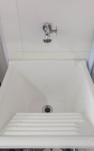 Apartamento para alugar com 28m², 1 quarto e sem vagaDetalhe - Área de Serviço