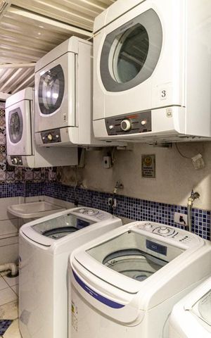 Studio à venda com 40m², 1 quarto e sem vagaLavanderia