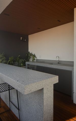 Studio à venda com 26m², 1 quarto e sem vaga Studio à venda com 26m², 1 quarto e sem vagaÁrea comum - Churrasqueira