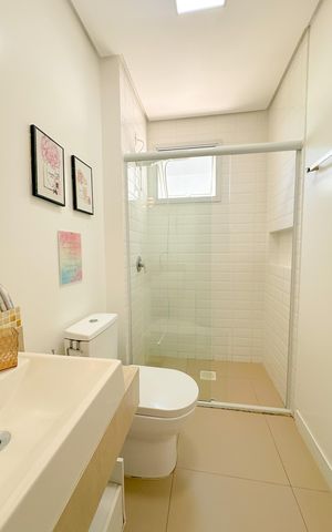 Apartamento para alugar com 85m², 2 quartos e 2 vagasBanheiro da Suíte 2