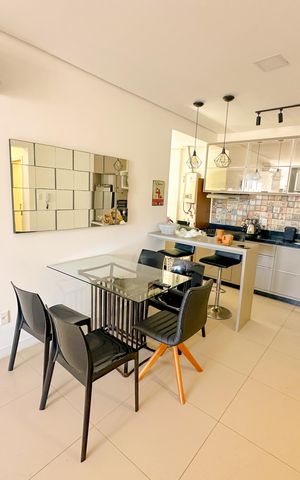 Apartamento para alugar com 85m², 2 quartos e 2 vagasSala de Jantar