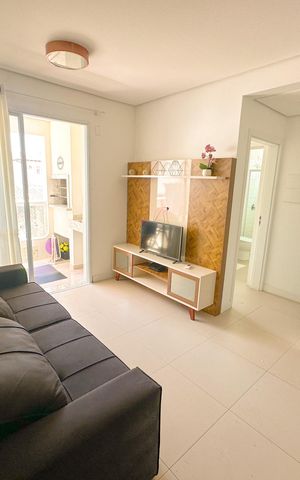Apartamento para alugar com 85m², 2 quartos e 2 vagasSala de TV