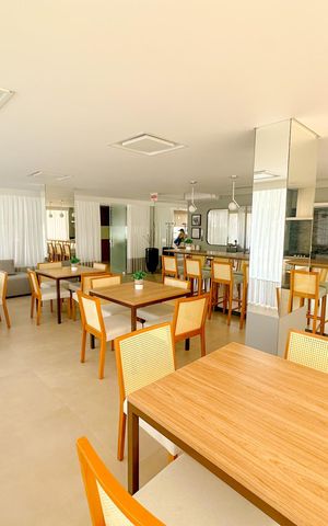 Apartamento para alugar com 85m², 2 quartos e 2 vagasÁrea comum - Salão de festas
