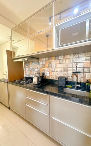 Apartamento para alugar com 85m², 2 quartos e 2 vagasCozinha