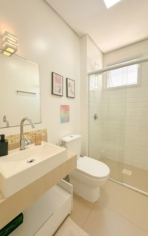 Apartamento para alugar com 85m², 2 quartos e 2 vagasBanheiro da Suíte 2