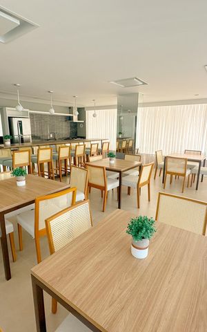 Apartamento para alugar com 85m², 2 quartos e 2 vagasÁrea comum - Salão de festas