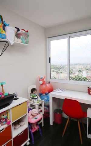 Apartamento à venda com 121m², 3 quartos e 1 vagaQuarto 2