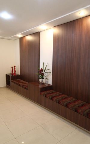 Apartamento para alugar com 94m², 3 quartos e 2 vagasHall social
