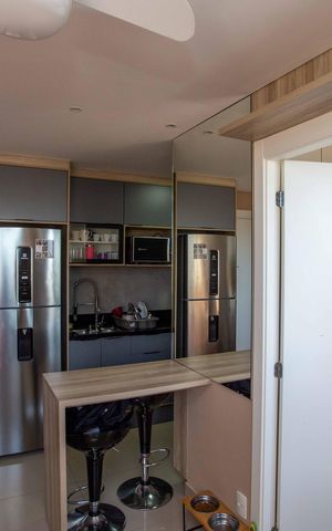 Apartamento para alugar com 34m², 2 quartos e sem vagaSala