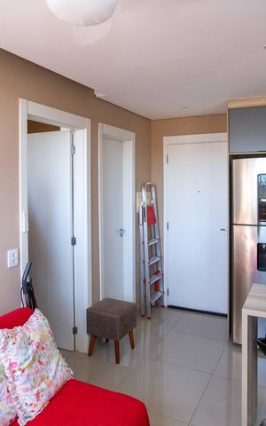 Apartamento para alugar com 34m², 2 quartos e sem vagaSala
