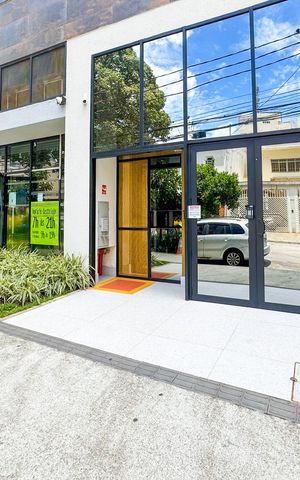 Apartamento à venda com 29m², 1 quarto e 1 vagaFachada