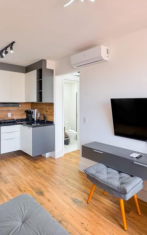 Apartamento à venda com 29m², 1 quarto e 1 vagaSala