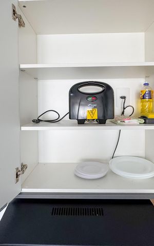 Apartamento à venda com 29m², 1 quarto e 1 vagaCozinha - Armários