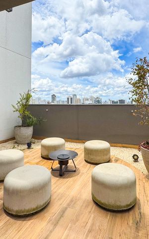 Apartamento à venda com 29m², 1 quarto e 1 vagaRooftop