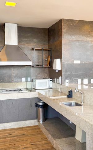 Apartamento à venda com 29m², 1 quarto e 1 vagaChurrasqueira Rooftop