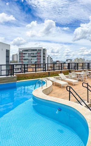 Apartamento à venda com 29m², 1 quarto e 1 vagaPiscina Rooftop
