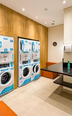 Apartamento à venda com 29m², 1 quarto e 1 vagaLavanderia