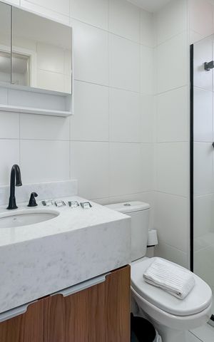 Apartamento à venda com 29m², 1 quarto e 1 vagaBanheiro