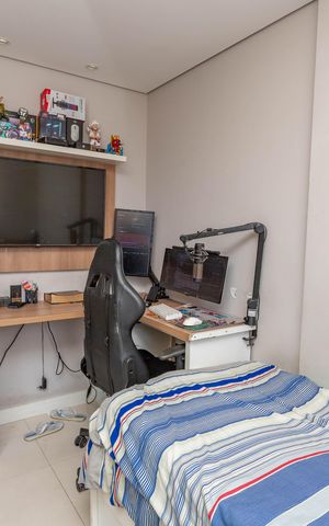 Apartamento à venda com 67m², 3 quartos e 1 vaga Apartamento à venda com 67m², 3 quartos e 1 vagaQuarto 3