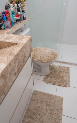 Apartamento à venda com 67m², 3 quartos e 1 vaga Apartamento à venda com 67m², 3 quartos e 1 vagaBanheiro social