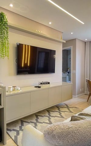Apartamento à venda com 51m², 2 quartos e 1 vaga Apartamento à venda com 51m², 2 quartos e 1 vagaSala