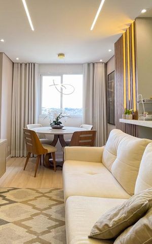Apartamento à venda com 51m², 2 quartos e 1 vaga Apartamento à venda com 51m², 2 quartos e 1 vagaSala
