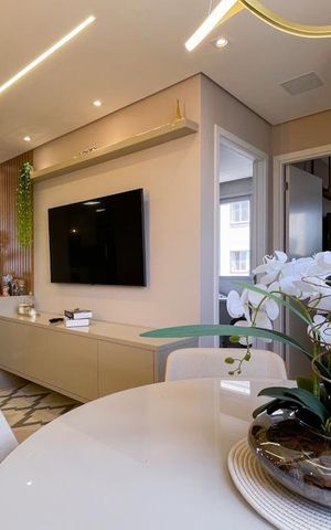 Apartamento à venda com 51m², 2 quartos e 1 vaga Apartamento à venda com 51m², 2 quartos e 1 vagaSala