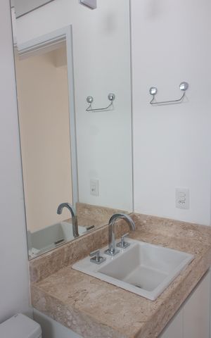 Apartamento para alugar com 134m², 3 quartos e 2 vagas Apartamento para alugar com 134m², 3 quartos e 2 vagasBANHEIRO SOCIAL