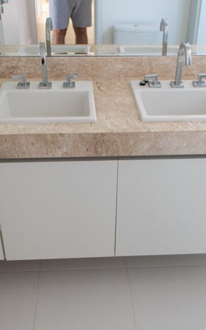 Apartamento para alugar com 134m², 3 quartos e 2 vagas Apartamento para alugar com 134m², 3 quartos e 2 vagasBANHEIRO DA SUITE