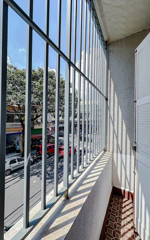 Apartamento para alugar com 70m², 1 quarto e sem vagaVaranda do Quarto 