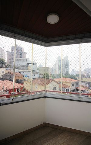 Apartamento à venda com 225m², 4 quartos e 3 vagasSacada do Quarto 2