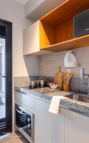 Apartamento para alugar com 47m², 1 quarto e 1 vaga